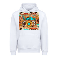 White i'm just out here trusting god Urban Hoodie - JahusDesignShop