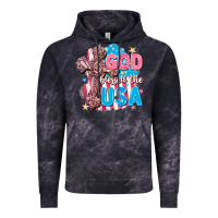 Cloud Black God Blessed the USA Vintage Hoodie - FaDigitalArtStudio