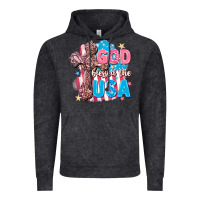 Vintage Black God Blessed the USA Vintage Hoodie - FaDigitalArtStudio