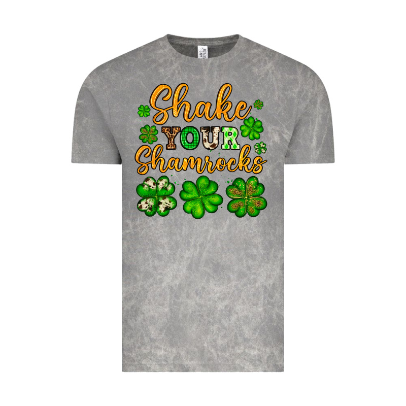 St. Patrick's Shake Your Shamrocks Vintage Tee by OliviaCreatesArt | Teevron