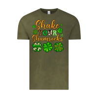 Vintage Olive St. Patrick's Shake your shamrocks Vintage Tee - OliviaCreatesArt