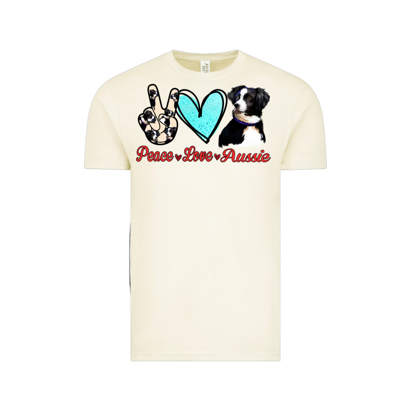 Peace Love Aussie Vintage Tee by Jasminsmagicworld | Teevron