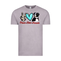 Vintage Zinc Peace Love Aussie Vintage Tee - Jasminsmagicworld