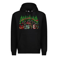 Black i was made for winter Premium Hoodie - CowhideDigitalArt