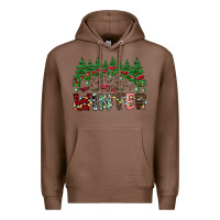 Chestnut i was made for winter Premium Hoodie - CowhideDigitalArt