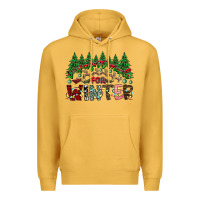 Mustard i was made for winter Premium Hoodie - CowhideDigitalArt