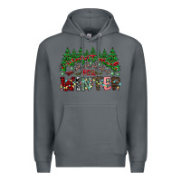 Rock i was made for winter Premium Hoodie - CowhideDigitalArt