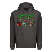 Smoke i was made for winter Premium Hoodie - CowhideDigitalArt