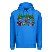 True Royal i was made for winter Premium Hoodie - CowhideDigitalArt