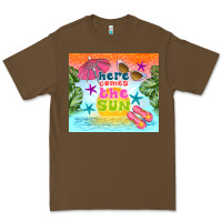 Cacao here comes the sun Premium Tee - TumblerDesignByShophia