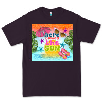 Plum here comes the sun Premium Tee - TumblerDesignByShophia