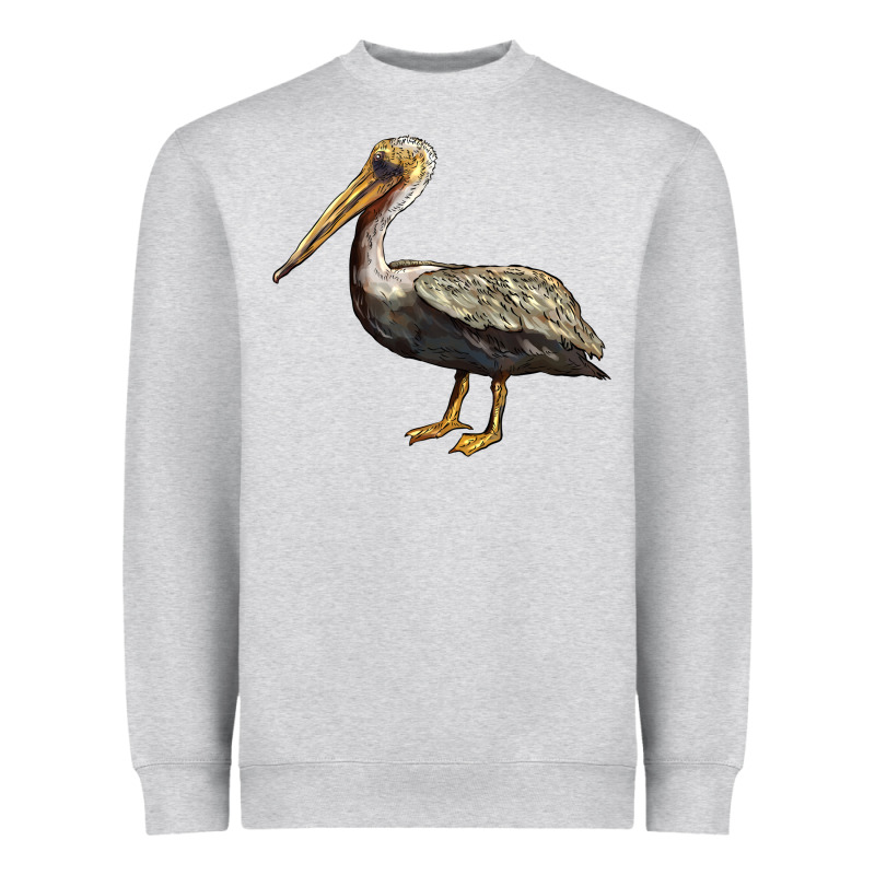 Louisiana State Bird Pelican Heavyweight Sweatshirt by BarkalooDesign | Teevron