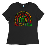 Black but still i rise Ladies Tee - CowGirlArtShop