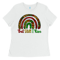 White but still i rise Ladies Tee - CowGirlArtShop