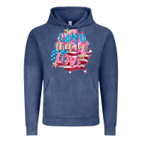 Vintage Denim Merica leopard lightning bolt Vintage Hoodie - FaDigitalArtStudio
