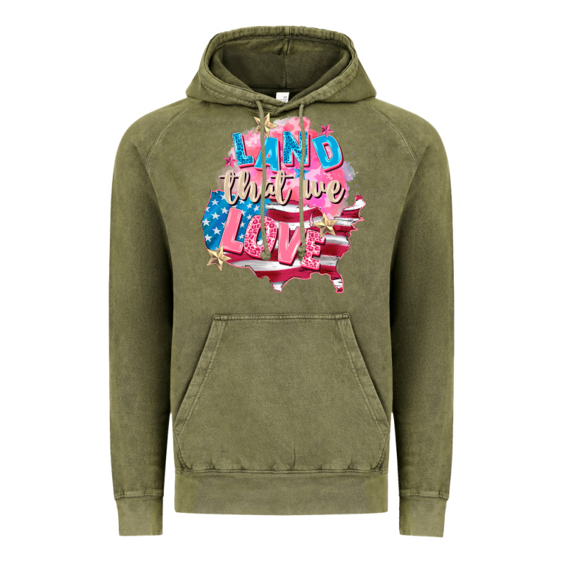 Merica Leopard Lightning Bolt Vintage Hoodie by FaDigitalArtStudio | Teevron