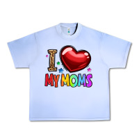 Grape Ice i love my moms Urban Heavy Tee - OliviaCreatesArt
