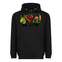 Black peace love  elf Heavyweight Hoodie - AdoDesignShop