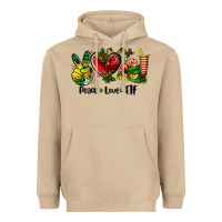Mushroom peace love  elf Heavyweight Hoodie - AdoDesignShop