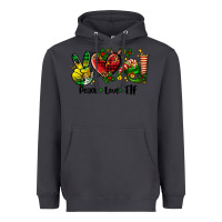 Smoke peace love  elf Heavyweight Hoodie - AdoDesignShop