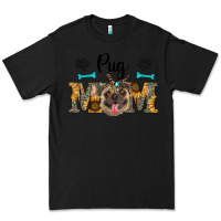 Black western pug mom Premium Tee - RanaPortraitStore