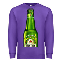 Purple green beer Premium Sweatshirt - AdoDesignShop