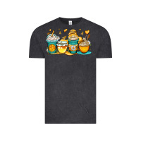 Vintage Black honey bee coffee cups Vintage Tee - OliviaCreatesArt