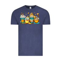 Vintage Denim honey bee coffee cups Vintage Tee - OliviaCreatesArt