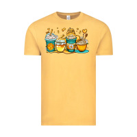 Vintage Mustard honey bee coffee cups Vintage Tee - OliviaCreatesArt