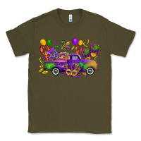 Army Green mardi gras truck Classic Tee - CowGirlArtShop