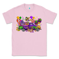 Bubblegum Pink mardi gras truck Classic Tee - CowGirlArtShop