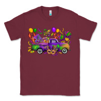 Burgundy mardi gras truck Classic Tee - CowGirlArtShop
