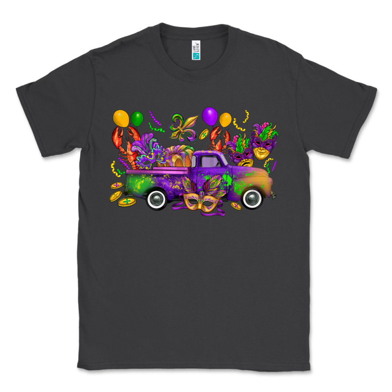 Mardi Gras Truck Classic Tee by CowGirlArtShop | Teevron