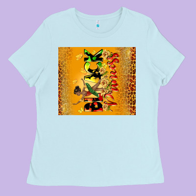 Black Princess Ladies Tee Designed By Cowgirlartshop