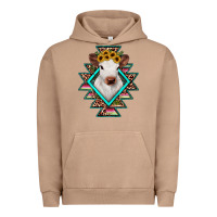 Pigment Burro heifer cowhide aztec Urban Hoodie - JahusDesignShop