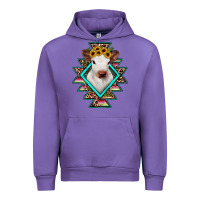 Tulip heifer cowhide aztec Urban Hoodie - JahusDesignShop