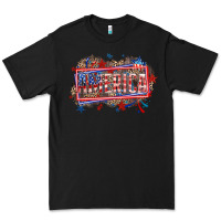 Black America Premium Tee - HowdyJamesFarm