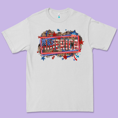 America Premium Tee Designed By Howdyjamesfarm