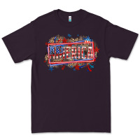 Plum America Premium Tee - HowdyJamesFarm
