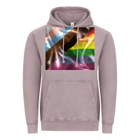 Vintage Zinc Pride flag Vintage Hoodie - FaDigitalArtStudio