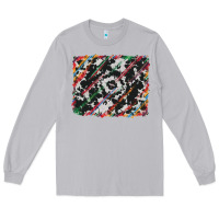 Moon Dust cowhide and serape background Long Sleeve Tee - RanaPortraitStore
