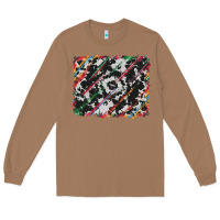 Toasted Coconut cowhide and serape background Long Sleeve Tee - RanaPortraitStore