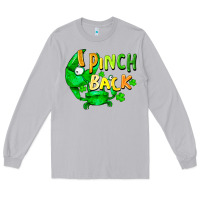 Moon Dust I pinch back with crab st. patricks day Long Sleeve Tee - FaDigitalArtStudio