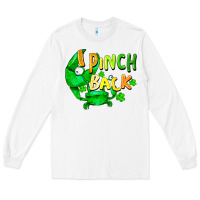 White I pinch back with crab st. patricks day Long Sleeve Tee - FaDigitalArtStudio