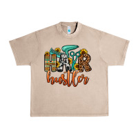 French Oak hair hustler Urban Heavy Tee - OliviaCreatesArt