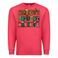 Cardinal believe believe believe Premium Sweatshirt - AdoDesignShop