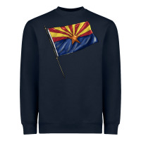 Navy arizona flag Heavyweight Sweatshirt - BarkalooDesign