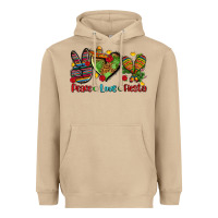 Peace Love Fiesta Ado Heavyweight Hoodie | Teevron