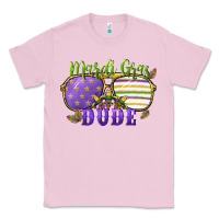 Bubblegum Pink mardi gras dude Classic Tee - CowGirlArtShop