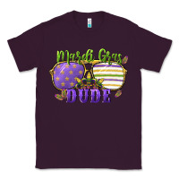 Plum mardi gras dude Classic Tee - CowGirlArtShop